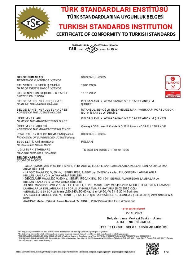 TSE - General Purpose Fixed Luminaires