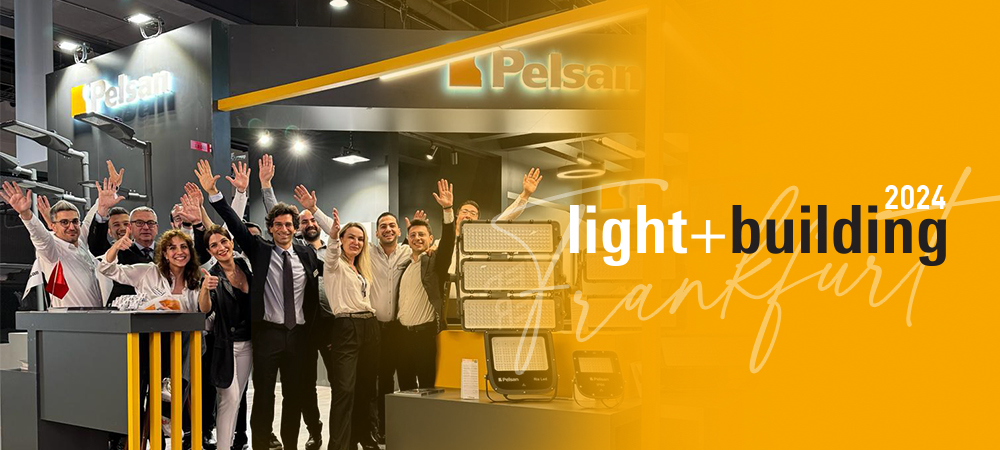Pelsan Lighting Introduces Its New Luminaires at Light + Building!